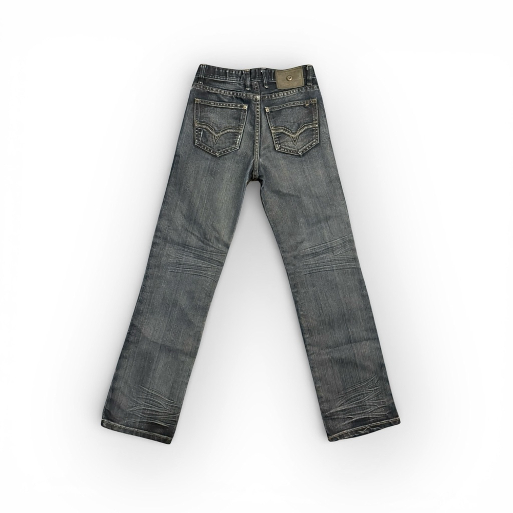 Buffalo David Bitton Boys Jeans Dark Wash Straight Leg Denim Sz 12 - Picture 5 of 10